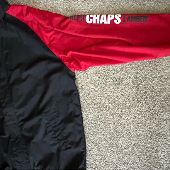 Vintage Ralph Lauren Chaps Nylon Zip Front Jacket Windbreaker Size M - Picture 12 of 16